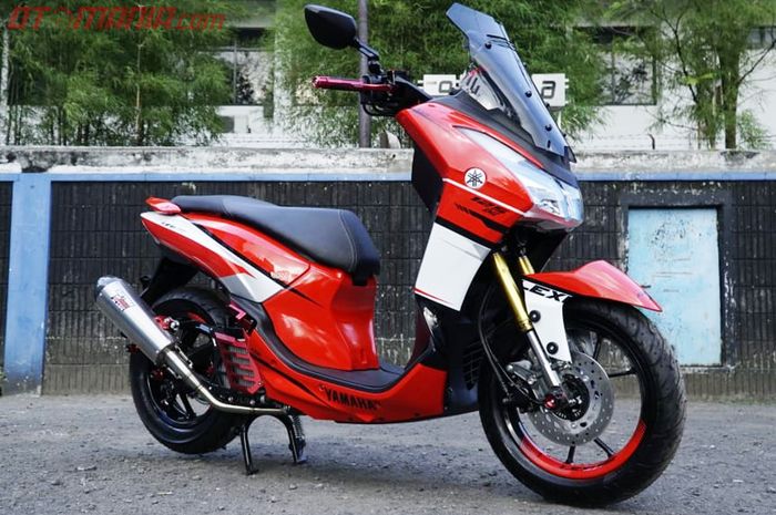 Modifikasi Yamaha Lexi 125 Tema Kemerdekaan Republik Indonesia Geba Leisure Parts