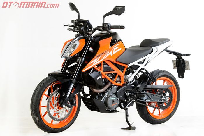 KTM Duke 390 punya desain khas streetfighter Eropa