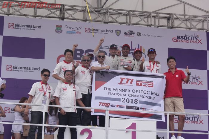 Haridarma Manoppo raih juara nasional ITCC 1600 MAX di BSD City GP (2/12/2018)