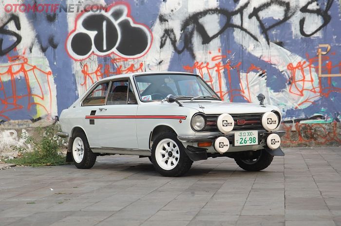  Datsun KB10 Sunny Coupe 1969 Retro rally look