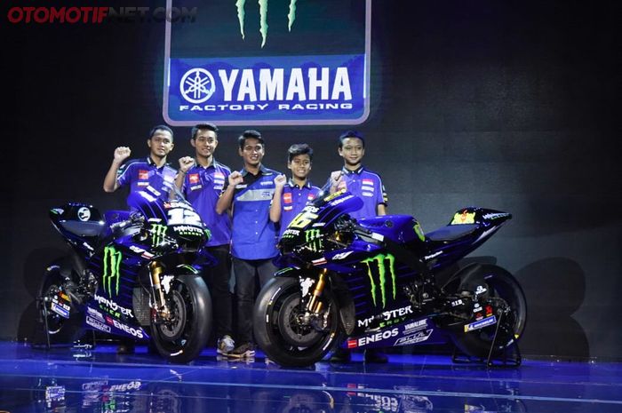Skuat YRI 2019. Kiri-kanan: Anggi Setiawan, M.Faerozi, Galang Hendra Pratama, Aldi Satya Mahendra, dan Wahyu Nugroho