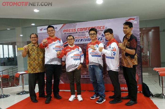 Press conferance honda Adventure Days 2019