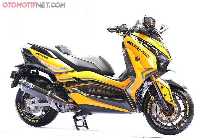 Yamaha XMAX 250 Bertema AMG Best Audio Video Sistem Big Bang Customaxi Yamaha