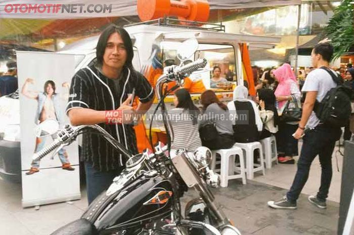 Agung Hercules saat Jakarta Motogarage 2017