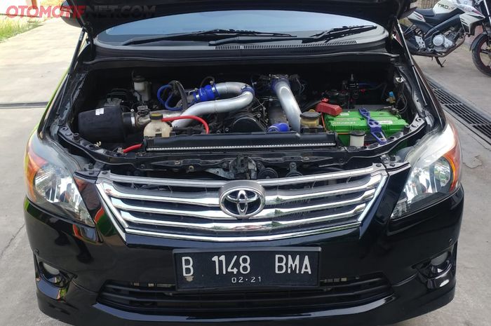 Kijang innova diesel yang sudah diupgrade sistem turbo