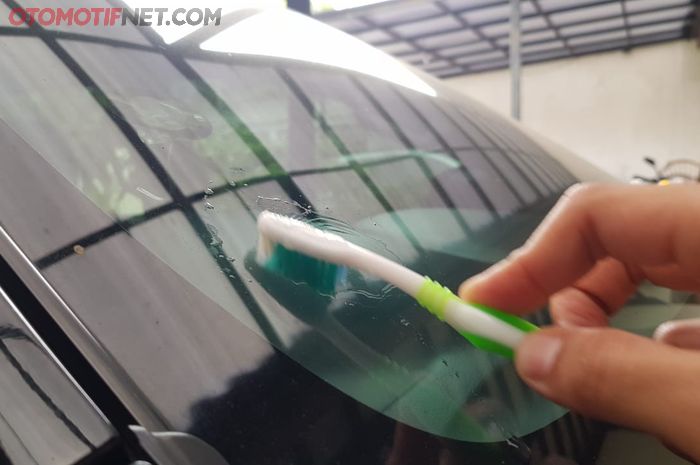 Menghilangkan Jamur di Kaca Mobil