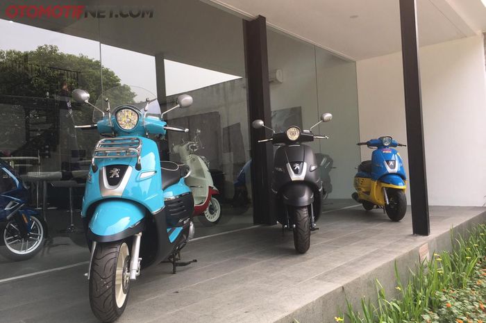 Peugeot Django cicilannya hanya Rp 1 jutaan per bulan, yang dipajang di Flagship Store Peugeot