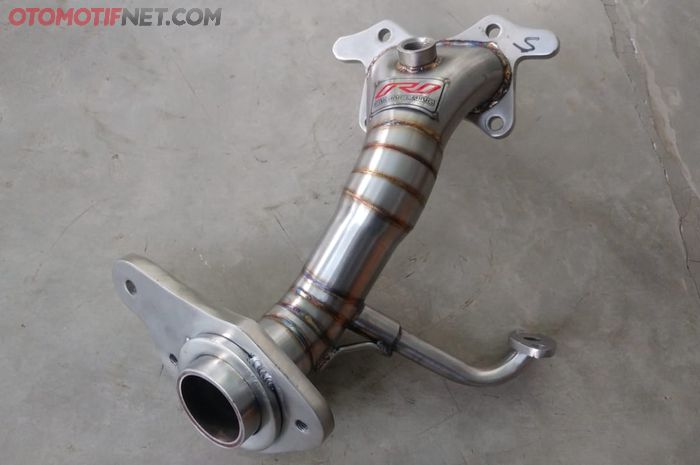 Ilustrasi. Downpipe stainless steel ORD Exhaust