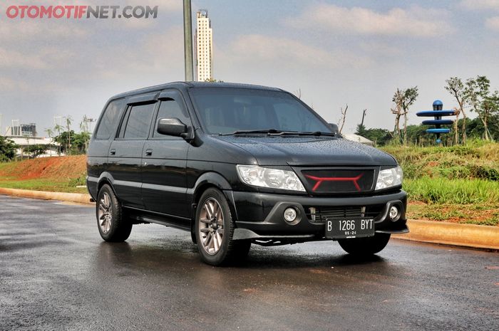 Isuzu Panther anak kuliahan dimodif tampangnya jadi lebih fresh