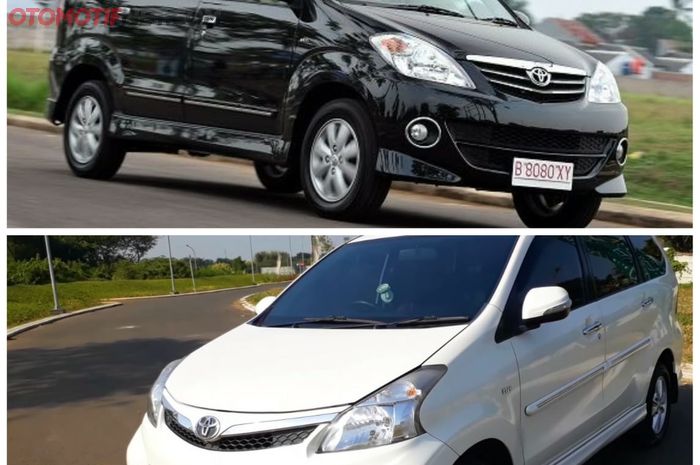 Komparasi Toyota Avanza 1.5 A/T generasi pertama vs generasi kedua
