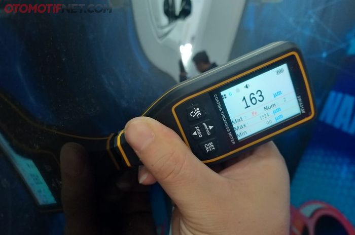 Coating thickness gauge untuk mengetahui ketebalan cat mobil