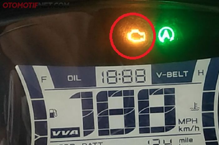 Cuma 3 menit saja, lampu indikator error di All New YAmaha NMAX langsung hilang