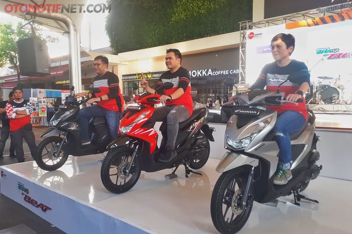 Honda BeAT terbaru resmi dipasarkan di Jawa Barat