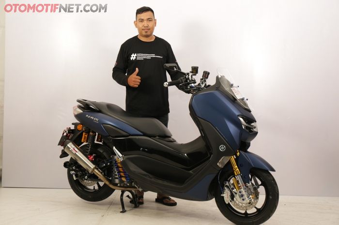 Andriatno enggak ragu untuk langsung modif Yamaha All New NMAX miliknya, demi ikutan Customaxi x Yamaha Heritage Built 2020