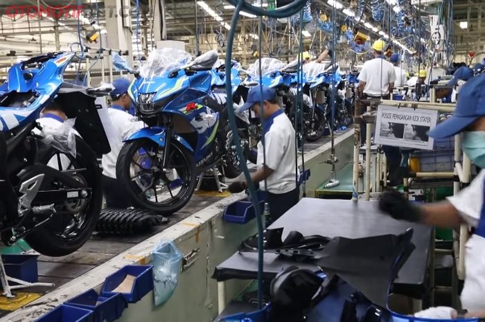 Pabrik perakitan motor Suzuki Indonesia