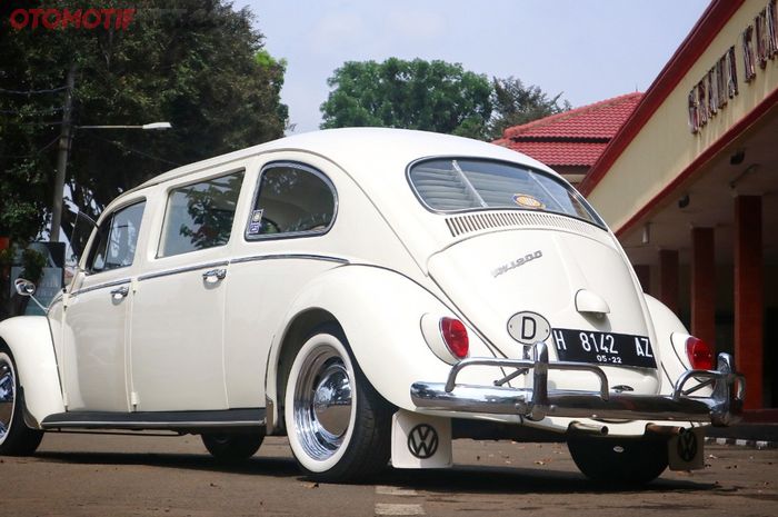Modifikasi Bodi Volkswagen Beetle Jadi Limousine, Kini Jadi Mobil Pengantin, Segini Harga Sewanya - Wartakotalive.com