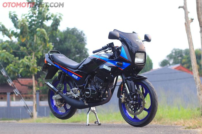 Yamaha Rx Z Tampil Modern Ada Cakram Belakang Upside Down Cbr250rr Gridoto Com
