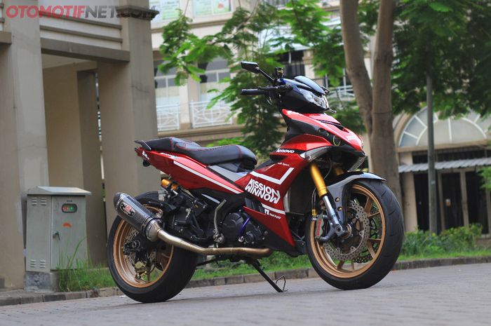 Modifikasi Yamaha MX King 150 racikan Arkha Motor, bikin tampilan padat dan sporty