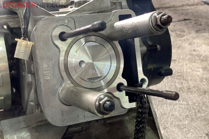 Yamaha FreeGo bore up pakai paket Mio M3