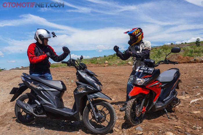 Honda BeAT Street diadu lawan Suzuki Nex II Crossover