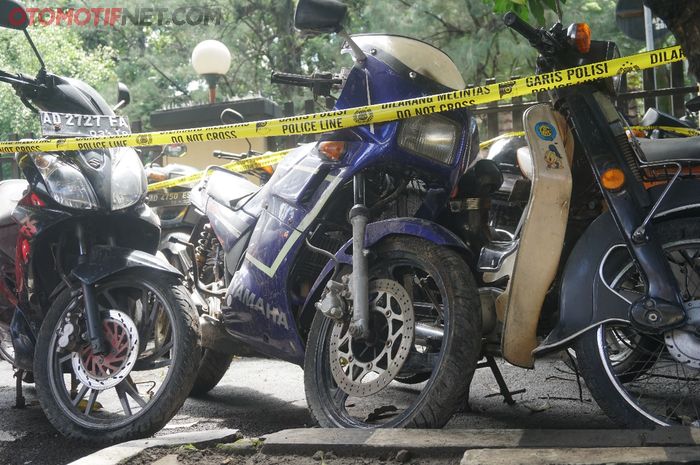 Yamaha RZR yang diangkut di Mapolresta Surakarta