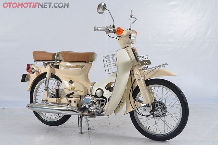 Ilustrasi Honda C70 motor favorit kolektor di Indonesia