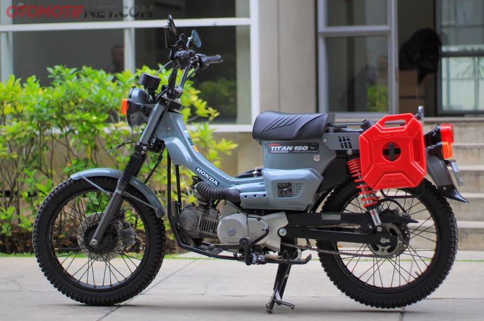 Honda Karisma Ganteng Maksimal Dandan Ala Bebek Trail Ct125 Gridoto Com