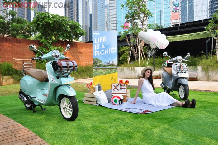 Vespa Picnic pas untuk penggemar piknik