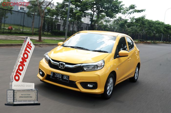 All New Honda Brio Satya, sukses pertahankan gelar Best of LCGC 5-seater di OTOMOTIF Award 2021