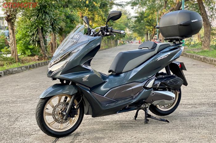 Honda PCX 160 tampil kece dan lebih nyaman dengan jok buatan RI Matic Shop