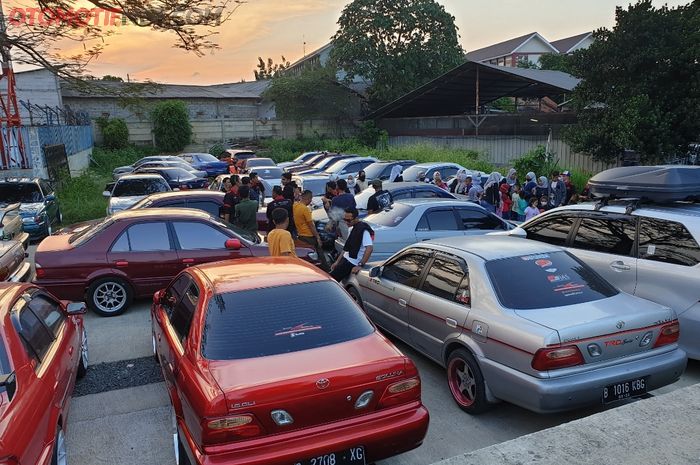 Toyota Soluna Community (TSC) menggelar Silaturahmi Nasional di Cibubur, Jaktim pada Sabtu (25/9/2021)