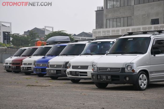 7 unit Suzuki Karimun kotak asal Bandung yang bergaya Karko versi JDM