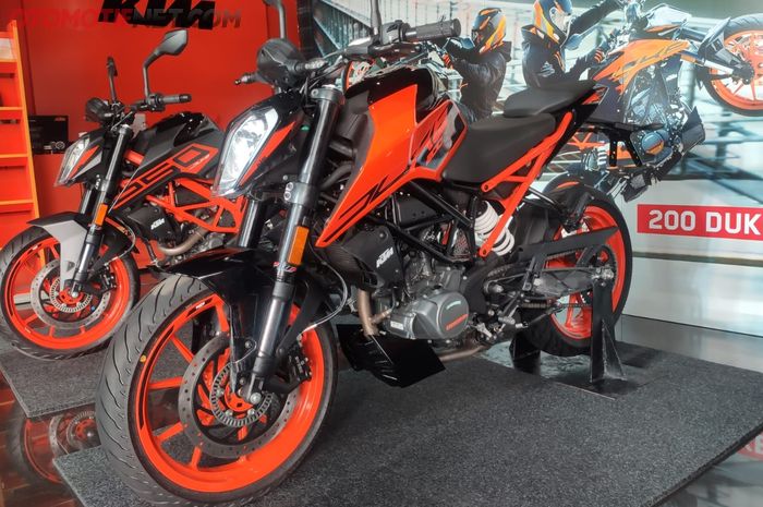 Motor baru KTM Duke 200 New Generation (NG).