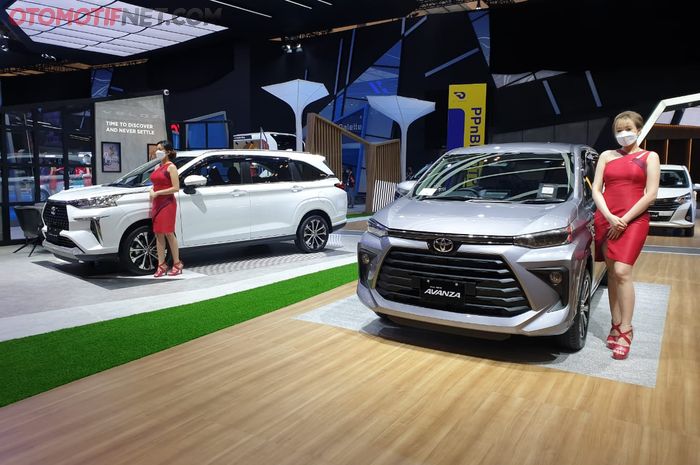 Toyota All New Avanza dan all New Veloz di GIIAS 2021