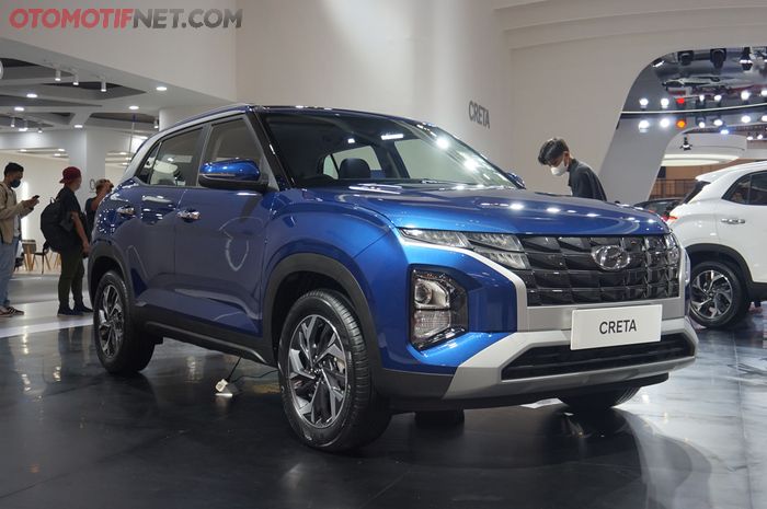 Hyundai Creta varian Trend di GAIKINDO Indonesia International Auto Show (GIIAS 2021).