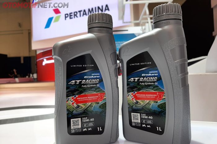 Enduro Limited Edition Pertamina Mandalika memiliki kekentalan SAE 10W-40.