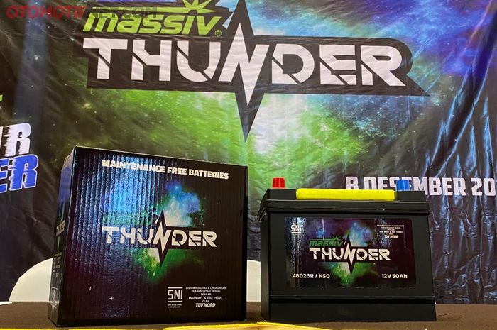 Massiv Thunder dengan tagline Free Your Power.