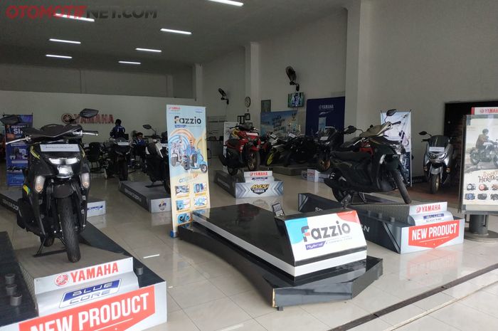 Display Yamaha Fazzio Hybrid-Connected sampai kosong di dealer Yamaha karena ludes