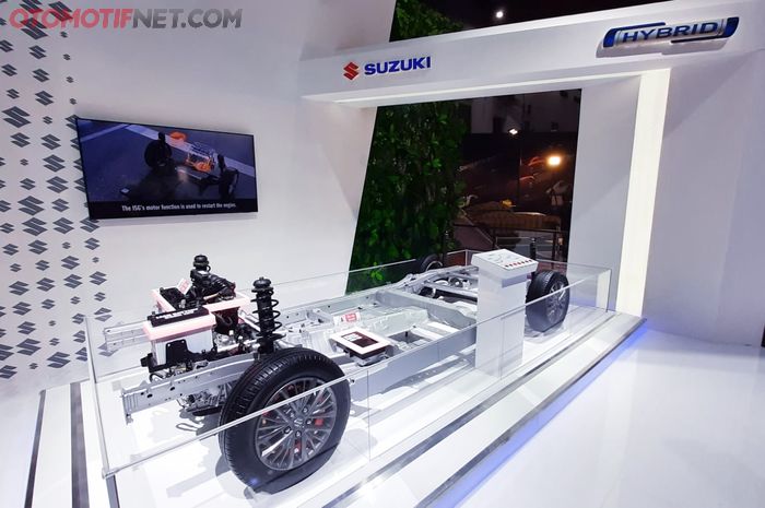 Teknologi elektrifikasi Smart Hybrid Vehicle by Suzuki (SHVS) dipajang di IIMS 2022