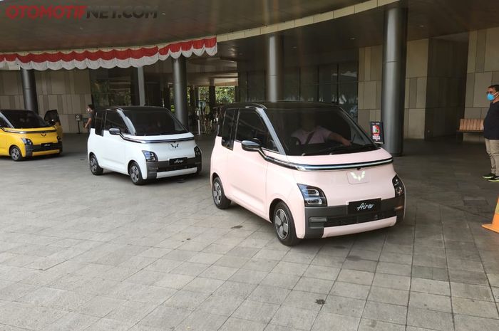 Wuling Air ev, tersedia dalam 5 pilihan warna keren