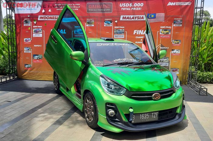 Salah Satu mobil peserta Daihatsu Dress Up e-Challenge pada November 2021 lalu di Jakarta.
