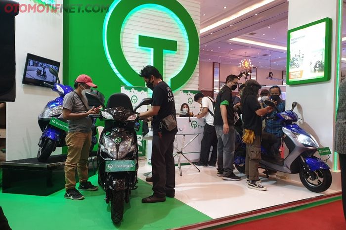 Treeletrik Indonesia, merek sepeda motor listrik pendatang baru di IMOS 2022