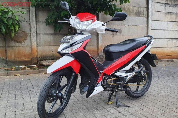 Honda Supra X 125 menjadi motor listrik hasil konversi BRT Electric