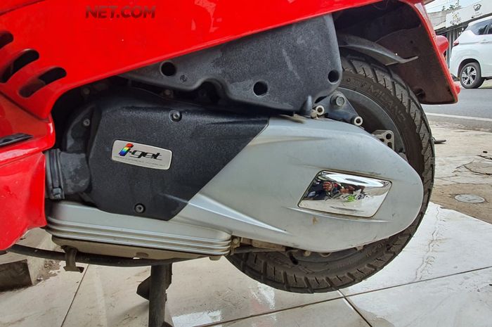 penyebab gredek pada CVT Vespa matik 