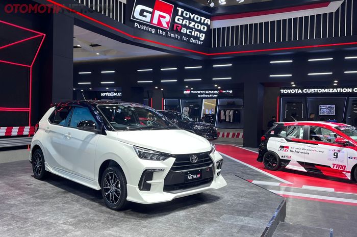 Harga Toyota All New Agya dan All New Astra Daihatsu Ayla diumumkan di Gaikindo Jakarta Auto Week 2023