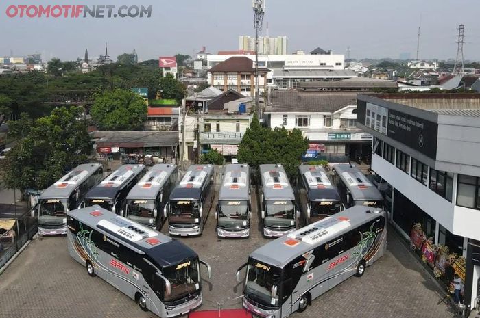 Perusahaan Otobus Siliwangi Antar Nusa (PO.SAN) memperkenalkan 10 unit armada bus Mercedes-Benz OH 1526