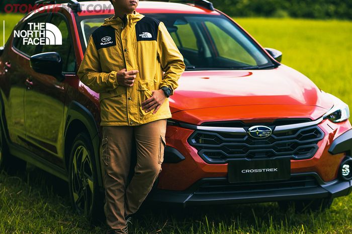 Subaru Indonesia gandeng The North Face memperkenalkan pakaian outdoor Crosstrek Capsule Collection.