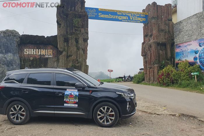 Chery Tiggo 7 Pro andalan Otomotifnet di HFD 2023 saat di Sikunir, Dieng