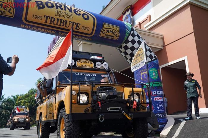 Peserta Borneo Tribute 2023 dilepas dari Balikpapan