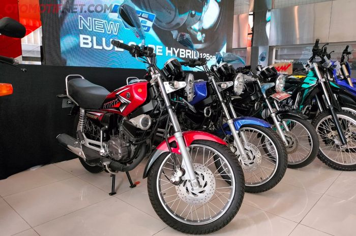 Total ada 4 motor Yamaha RX-King hasil restorasi di dealer Sentral Yamaha Medan